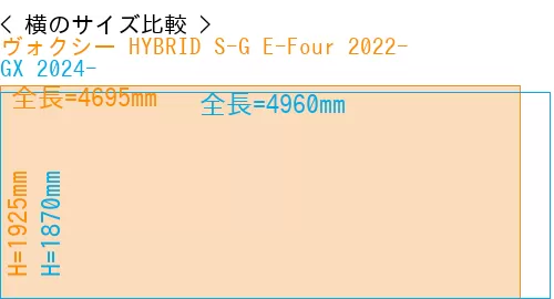 #ヴォクシー HYBRID S-G E-Four 2022- + GX 2024-